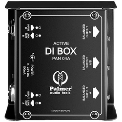 Palmer Musicals Instruments PAN 04 A aktivní DI box 2kanálový