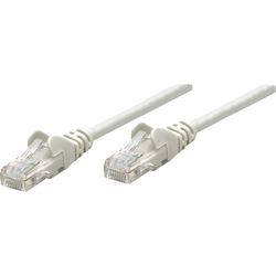 Intellinet 319768 RJ45 síťové kabely, propojovací kabely CAT 5e U/UTP 3.00 m šedá  1 ks