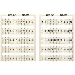 WAGO 793-4502 popisné karty Otisk (Kabelový značkovač): 1 - 10 1 ks