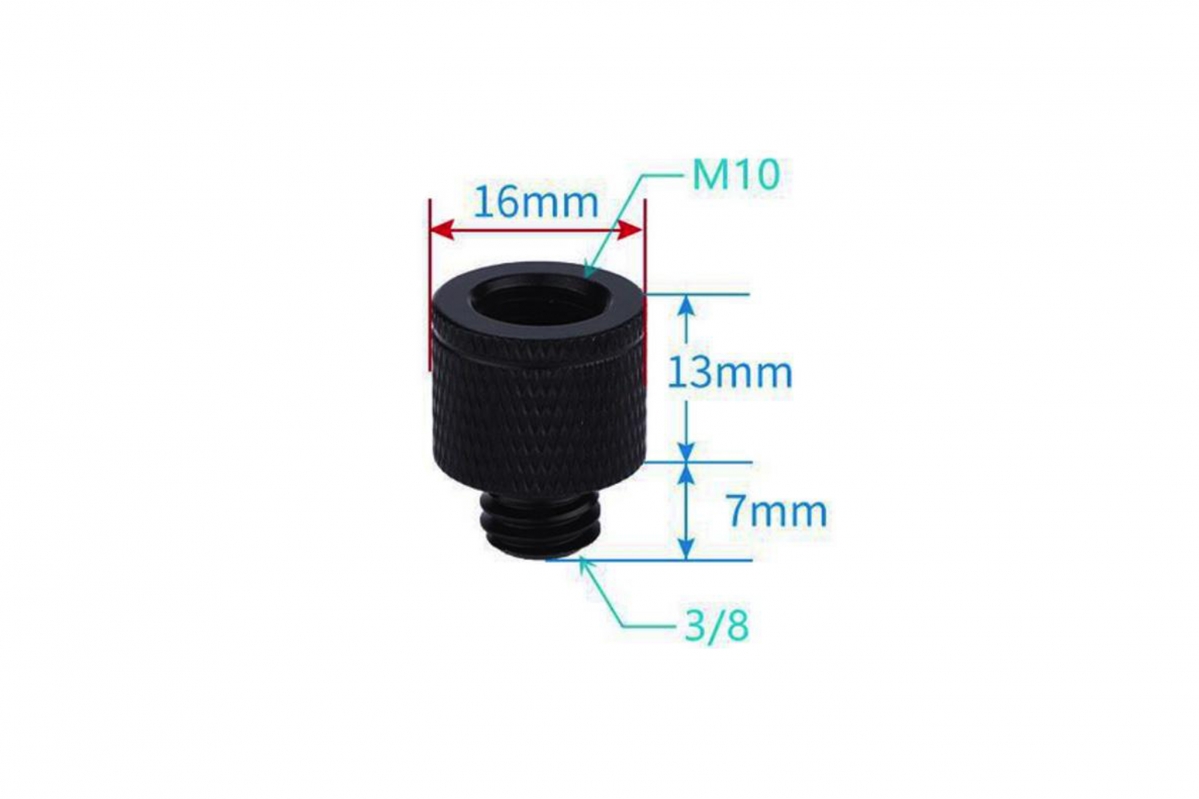 M10 Female to 3/8" Male Screw STABLECAM