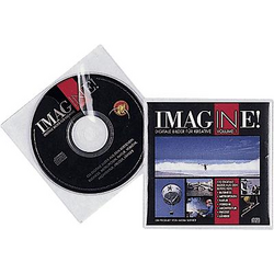 Durable  obal na CD 1 CD/DVD/Blu-Ray PP transparentní 10 ks  520219
