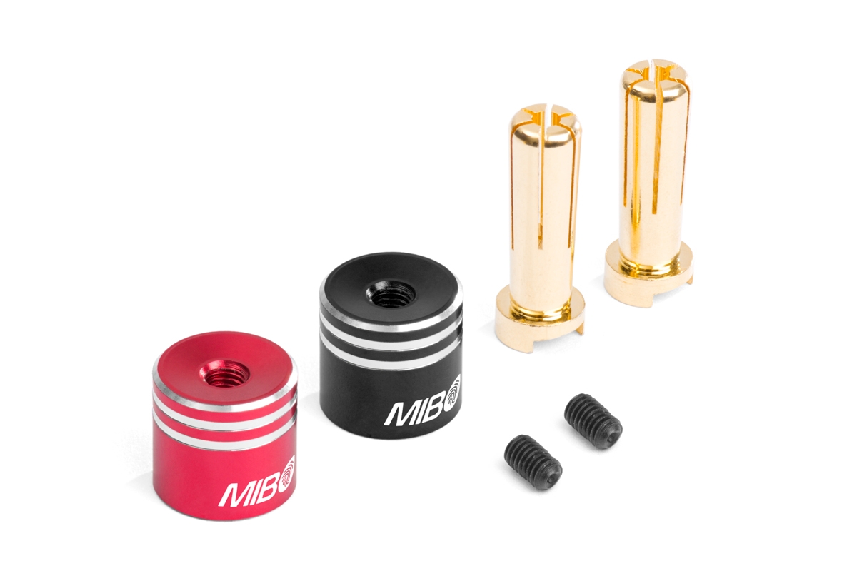 MIBO Heatsink Bullet konektory - 5mm (2ks)