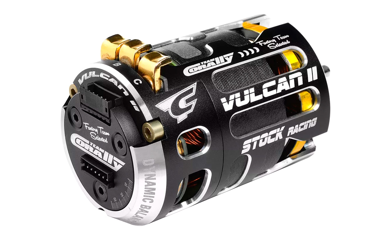 VULCAN 2 STOCK - 1/10 Competition motor - 13.5 závitů TEAM CORALLY