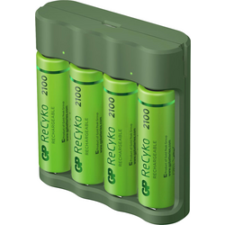 GP Batteries Basic-Line 4x ReCyko+ Mignon nabíječka akumulátorů NiMH AAA, AA