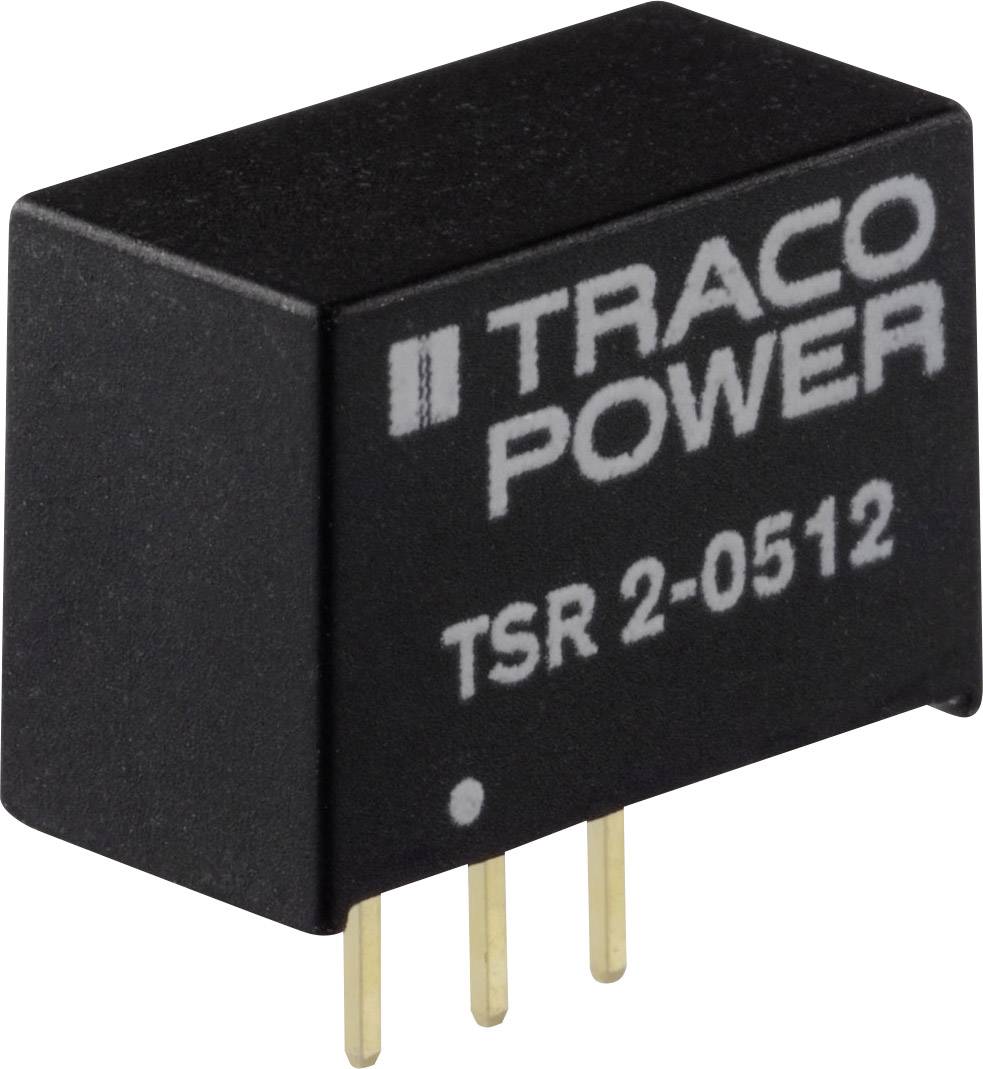 DC/DC měnič napětí do DPS TracoPower TSR 2-2433, 24 V/DC, 3.3 V/DC, 2000 mA, Počet výstupů 1 x