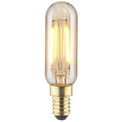 LightMe LM85050 LED E14 zářivkový tvar 2.5 W jantar (Ø x d) 25 mm x 90 mm 1 ks