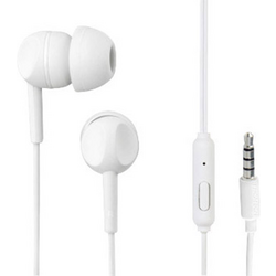 Thomson EAR3005W INEAR OHRHOERER špuntová sluchátka kabelová bílá Potlačení hluku headset
