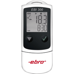 ebro  1340-6330  EBI 300  teplotní datalogger    Měrné veličiny teplota  -30 do 70 °C