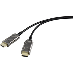 SpeaKa Professional HDMI kabel Zástrčka HDMI-A, Zástrčka HDMI-A 20.00 m černá SP-8821992 Ultra HD (8K) HDMI kabel
