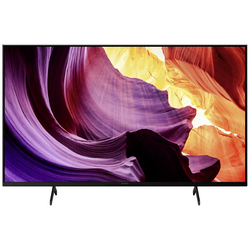 Sony KD43X80K LED TV 108 cm 43 palec Energetická třída (EEK2021) F (A - G) DVB-T2, DVB-C, DVB-S2, UHD, Smart TV, WLAN, PVR ready, CI+ černá