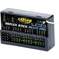 Carson Modellsport Reflex Stick Multi Pro LCD 14-ti kanálový přijímač 2,4 GHz