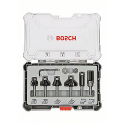 Sada ohranných a hranových fréz, 8 mm dřík, 8 ks Bosch Accessories 2607017469