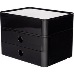 HAN SMART-BOX PLUS ALLISON 1100-13 box se zásuvkami černá, bílá  Počet zásuvek: 2