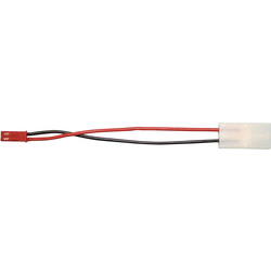Modelcraft akumulátor kabelový adaptér [1x BEC zásuvka - 1x Tamiya zástrčka ]  0.50 mm²  208431