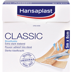 Hansaplast 1556521 Standardní Náplast Hansaplast CLASSIC (d x š) 5 m x 8 cm