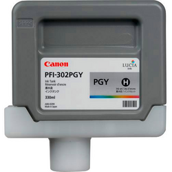 Canon Inkoustová kazeta PFI-302PGY originál  světlá zelená 2218B001 náplň do tiskárny