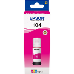 Epson Ink EcoTank 104 originál  purppurová C13T00P340