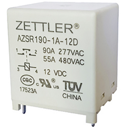 Zettler Electronics AZSR190-1A-12DL relé do DPS 12 V/DC 90 A 1 spínací kontakt 1 ks