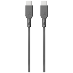 GP Batteries Nabíjecí kabel USB USB 2.0 USB-C ® zástrčka, USB-C ® zástrčka 1.00 m šedá  160GPCC1P-C1
