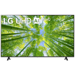LG Electronics 75UQ80009LB.AEUD LED TV 189 cm 75 palec Energetická třída (EEK2021) G (A - G) DVB-C, DVB-S2, DVB-T2, UHD, Smart TV, WLAN, CI+