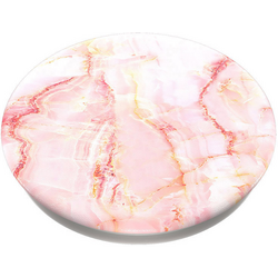 POPSOCKETS Rose Marble  stojan na mobilní telefon růžová, bílá