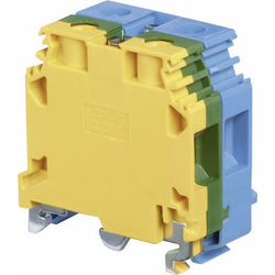 ABB 1SNA 165 575 R2500 blok hlavních svorek 32 mm šroubovací osazení: Terre, N zelená, žlutá, modrá 1 ks