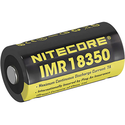NiteCore IMR 18350 speciální akumulátor 18350 Li-Ion akumulátor 3.7 V 700 mAh