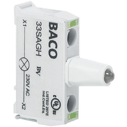 BACO BA33SAGL LED kontrolka   zelená  12 V/DC, 24 V/DC 1 ks