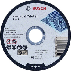 Bosch Accessories 2608619770 2608619770 řezný kotouč rovný 115 mm 1 ks kov