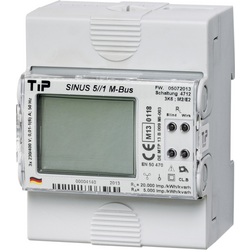 TIP - Thüringer Industrie Produkte SINUS 5//1 S0 třífázový elektroměr s připojením měniče digitální Úředně schválený: Ano 1 ks