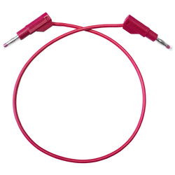 Mueller Electric BU-P4911B-79-2 měřicí kabel [banánková zástrčka - banánková zástrčka] 2 m, červená, 1 ks