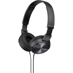 Sony MDR-ZX310  sluchátka On Ear  kabelová  černá  složitelná