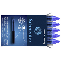 Schneider doplňovací patrona pro inkoustové kuličkové pero One Change 0.6 mm modrá 185403 5 ks/bal. 5 ks