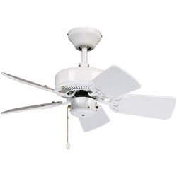 CasaFan Classic Royal 75 WE stropní ventilátor (Ø) 75 cm Barva listu: bílá Barva pouzdra: bílá