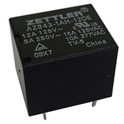 Zettler Electronics AZ943-1CH-24DE relé do DPS 24 V/DC 15 A 1 přepínací kontakt 1 ks