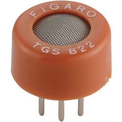 Figaro senzor plynu TGS-822 Druh plynu: oxid uhelnatý, amoniak, oxid siřičitý, alkohol, benzín (Ø x v) 17 mm x 10 mm
