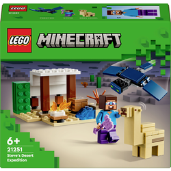 21251 LEGO® MINECRAFT Expedice pouštní dezéze Steves
