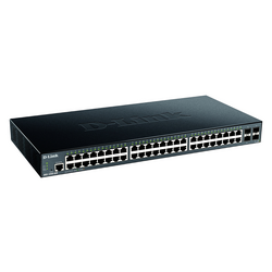 D-Link  DGS-1250-52X/E  DGS-1250-52X/E  síťový switch RJ45/SFP+  48 + 4 porty  176 Gbit/s