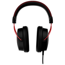 HyperX Cloud Alpha Red Gaming Sluchátka Over Ear kabelová stereo černá/červená  regulace hlasitosti, Vypnutí zvuku mikrofonu