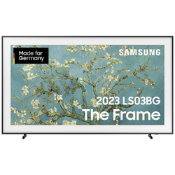 Samsung QLED 4K The Frame LS03BG QLED TV 108 cm 43 palec Energetická třída (EEK2021) G (A - G) CI+, DVB-C, DVB-S2, DVBT2 HD, QLED, Smart TV, UHD, WLAN černá