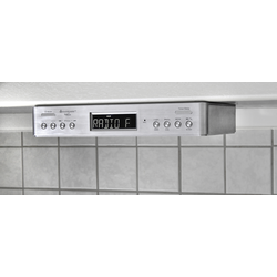soundmaster UR2045SI kuchyňské rádio DAB+, FM Bluetooth  hlasitý odposlech stříbrná