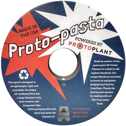 Proto-Pasta SSP12805  vlákno pro 3D tiskárny PLA plast  2.85 mm 500 g šedá  1 ks