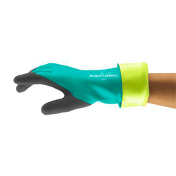 Ansell 58735110 AlphaTec®  rukavice pro manipulaci s chemikáliemi  Velikost rukavic: 11 EN 388:2016, EN 420-2003, EN 407:2020, EN 388-2003, EN 407-04, EN 374-1  1 pár