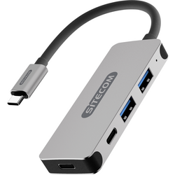 Sitecom CN-384 4 porty USB-C® (USB 3.1) Multiport hub