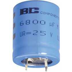 Vishay 2222 056 46103 elektrolytický kondenzátor Snap In  10 mm 10000 µF 25 V 20 % (Ø x v) 25 mm x 40 mm 1 ks