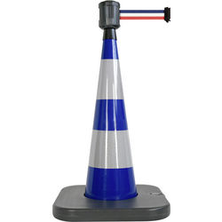 VISO RCX104BBR Modré kužely z PVC k pevnému pásu s/W/R. (Ø x v) 90 mm x 1000 mm