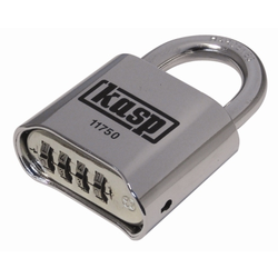 Kasp K11750D visací zámek 50 mm    stříbrná na heslo