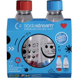 Sodastream PET lahev PET-Flasche 0,5 L Duopack Kids Edition modrá, červená