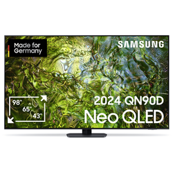 Samsung Neo QLED 4K QN90D QLED TV 109.2 cm 43 palec Energetická třída (EEK2021) F (A - G) CI+, DVBT2 HD, Smart TV, UHD, WLAN černá
