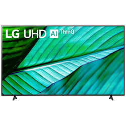 LG Electronics 86UR76006LC LED TV 218.4 cm 86 palec Energetická třída (EEK2021) F (A - G) WLAN, UHD, Smart TV, CI+, DVB-T2, DVB-S2, DVB-C černá